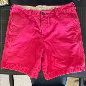 Abercrombie & Fitch Pink Shorts